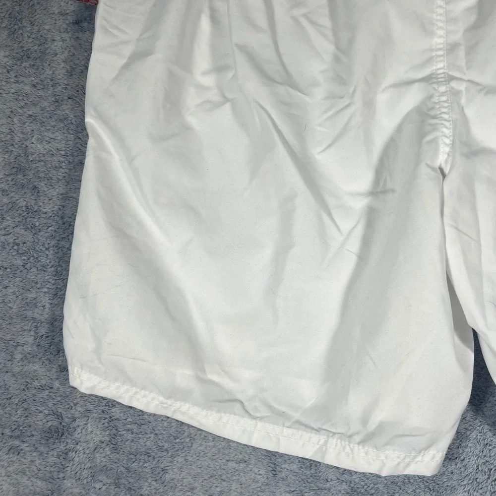 Kanu Surf Mens Marina Board‎ Shorts NEW White 3X Plus Size Swim Trunks UPF 50+